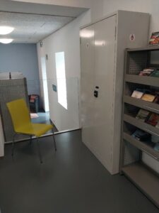 SAC Bibliothekskasten in der Stadt Bibliothek Wädenswil